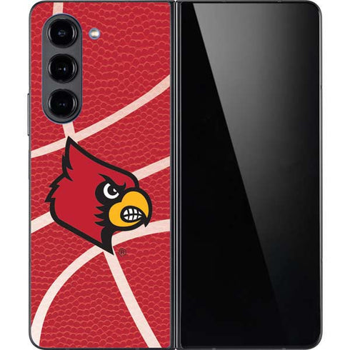 University of Louisville Red Basketball Galaxy Z Fold5 5G Skin