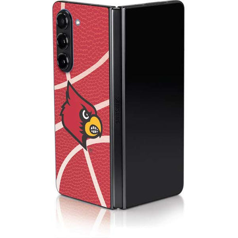 University of Louisville Red Basketball Galaxy Z Fold5 5G Skin