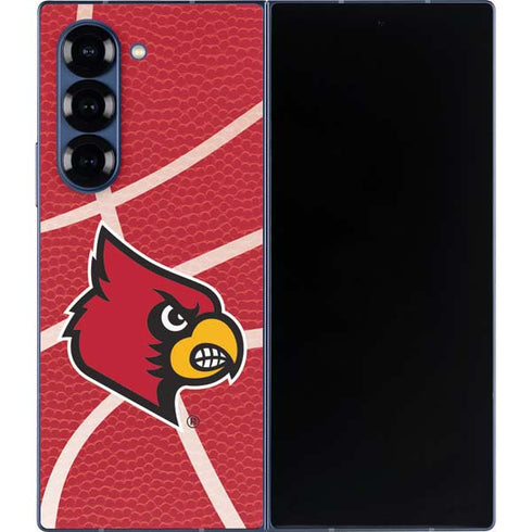 University of Louisville Red Basketball Galaxy Z Fold6 Skin