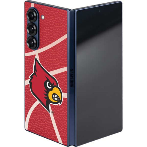 University of Louisville Red Basketball Galaxy Z Fold6 Skin