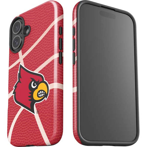 University of Louisville Red Basketball iPhone 16 Impact Case
