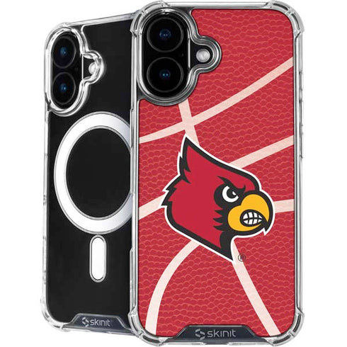 University of Louisville Red Basketball iPhone 16 MagSafe Case