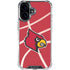 University of Louisville Red Basketball iPhone 16 Plus Clear Case