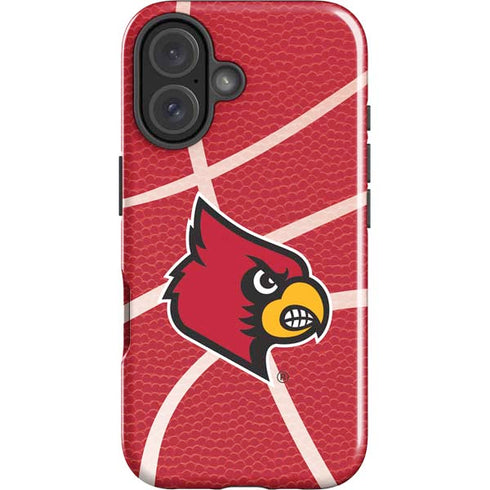 University of Louisville Red Basketball iPhone 16 Plus Impact Case