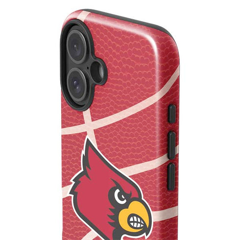 University of Louisville Red Basketball iPhone 16 Plus Impact Case
