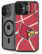 University of Louisville Red Basketball iPhone 16 Plus Kickstand Case
