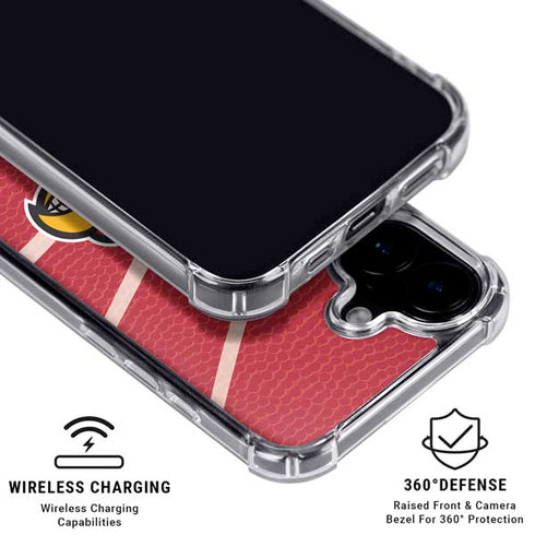 University of Louisville Red Basketball iPhone 16 Plus MagSafe Case