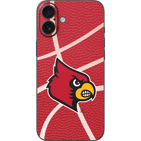 University of Louisville Red Basketball iPhone 16 Plus Skin
