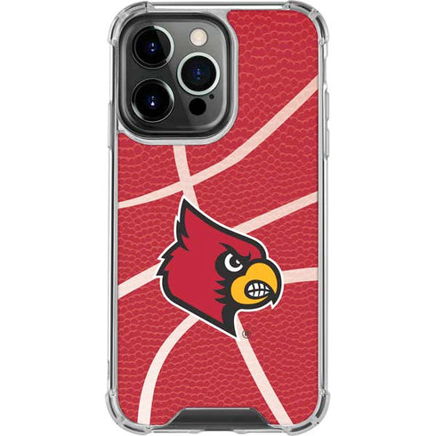 University of Louisville Red Basketball iPhone 16 Pro Clear Case
