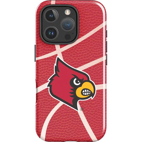 University of Louisville Red Basketball iPhone 16 Pro Impact Case