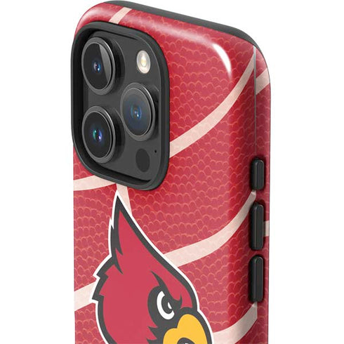 University of Louisville Red Basketball iPhone 16 Pro Impact Case