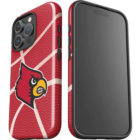 University of Louisville Red Basketball iPhone 16 Pro Impact Case