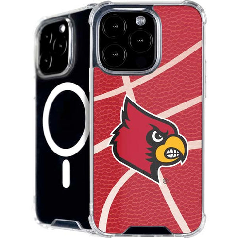 University of Louisville Red Basketball iPhone 16 Pro Max MagSafe Case