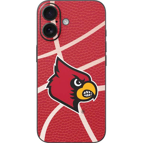 University of Louisville Red Basketball iPhone 16 Skin