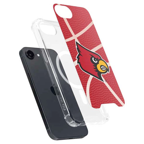 University of Louisville Red Basketball iPhone 16e MagSafe Case