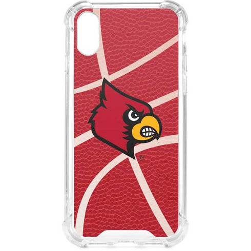 University of Louisville Red Basketball iPhone XS Clear Case