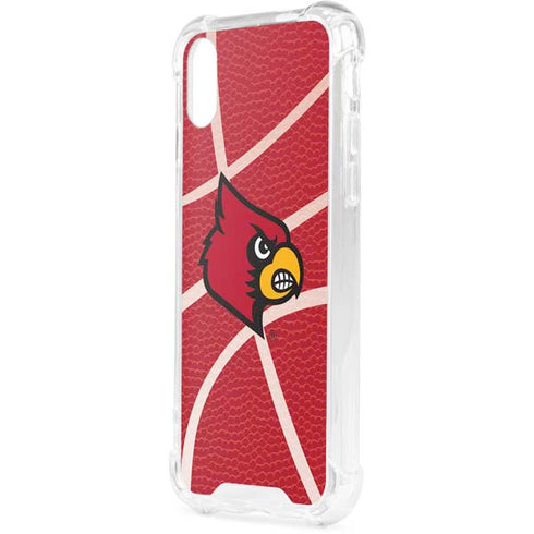 University of Louisville Red Basketball iPhone XS Clear Case