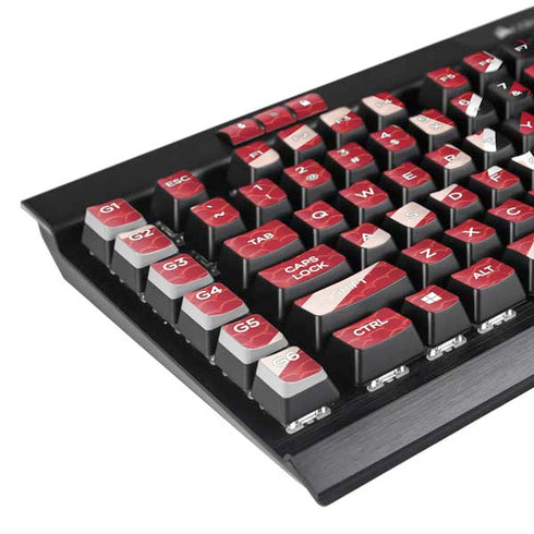 University of Louisville Red Basketball K95 RGB PLATINUM Mechanical Gaming Keyboard Skin