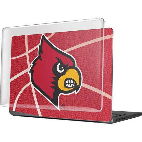 University of Louisville Red Basketball MacBook Pro 14in (2021-24) Case plus Skin