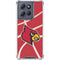 University of Louisville Red Basketball Moto G 5G (2025) Clear Case
