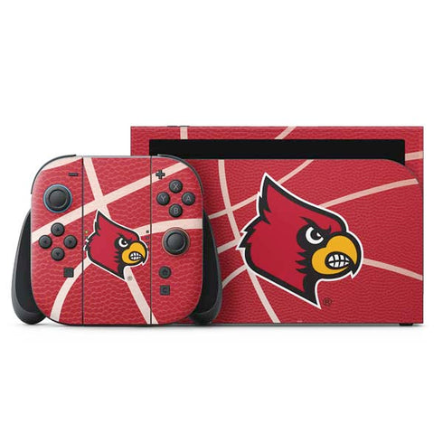 University of Louisville Red Basketball Nintendo Skins