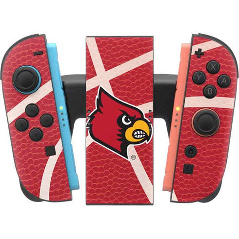 University of Louisville Red Basketball Nintendo Switch 2 (2025) Joy-Con Controller Skin