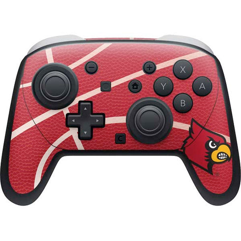 University of Louisville Red Basketball Nintendo Switch 2 (2025) Pro Controller Skin