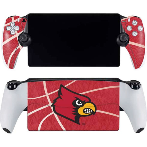 University of Louisville Red Basketball PlayStation Portal Remote Player Skin