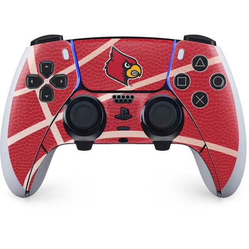 University of Louisville Red Basketball PS5 DualSense Edge Pro Controller Skin