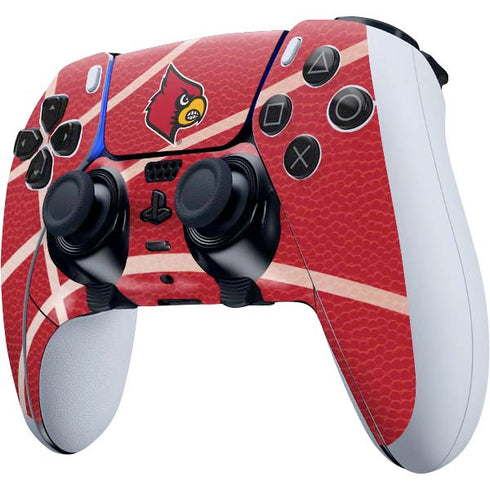 University of Louisville Red Basketball PS5 DualSense Edge Pro Controller Skin