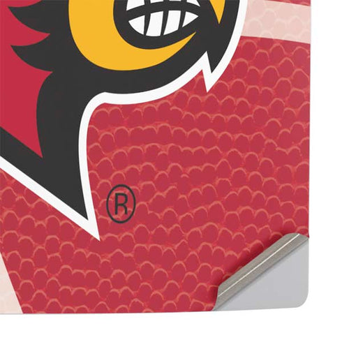 University of Louisville Red Basketball PS5 Pro Console Skin