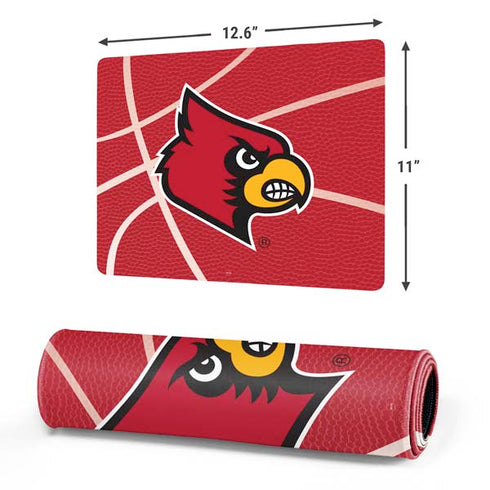 University of Louisville Red Basketball Gaming Mouse Pad
