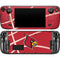 University of Louisville Red Basketball Steam Deck Handheld Gaming Computer Skin