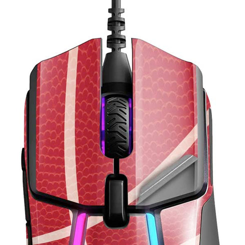 University of Louisville Red Basketball SteelSeries Rival 600 Gaming Mouse Skin