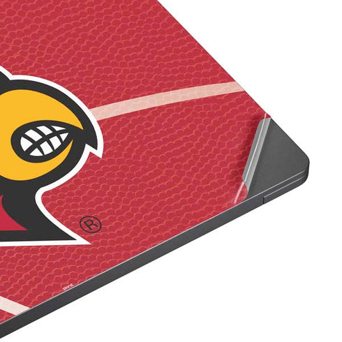 University of Louisville Red Basketball Surface Laptop 7 13.8in Skin