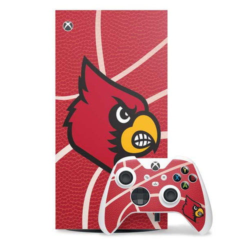 University of Louisville Red Basketball Xbox Series X Skins