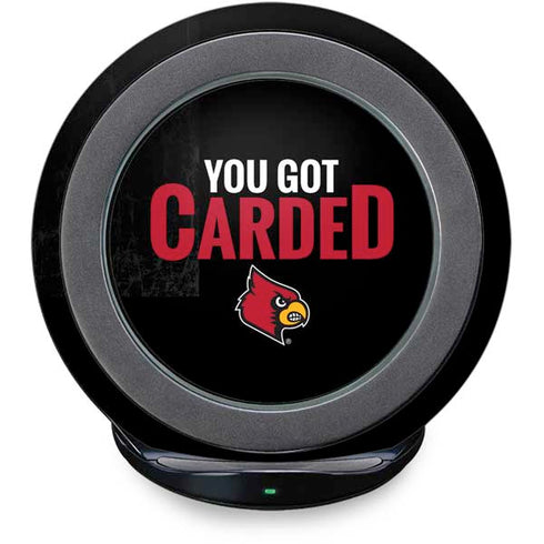 University of Louisville You Got Carded Fast Charge Wireless Charging Stand Skin
