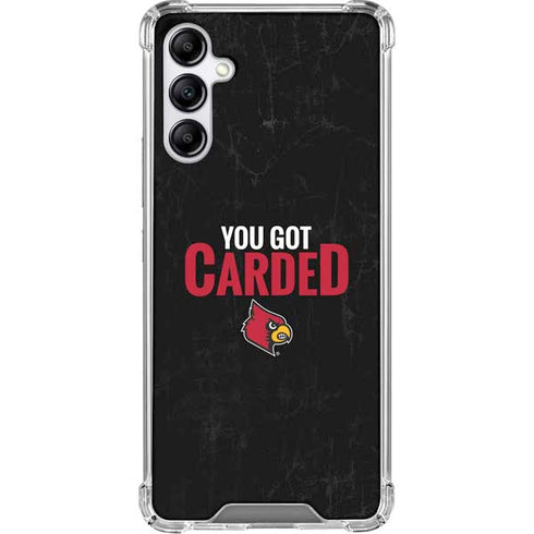 University of Louisville You Got Carded Gabb Phone 4 Clear Case