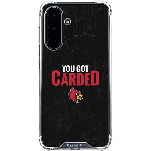 University of Louisville You Got Carded Galaxy A36 5G Clear Case