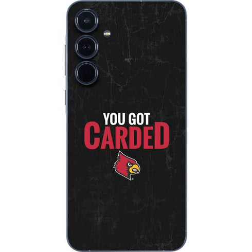 University of Louisville You Got Carded Galaxy A55 5G Skin