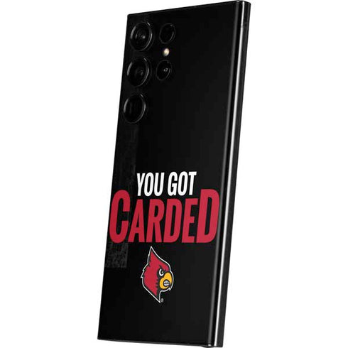 University of Louisville You Got Carded Galaxy Skins