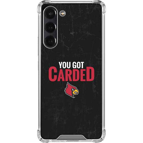 University of Louisville You Got Carded Galaxy S24 FE Clear Case