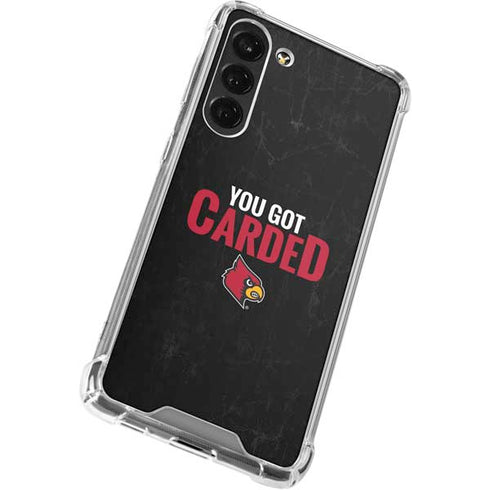 University of Louisville You Got Carded Galaxy S24 FE Clear Case