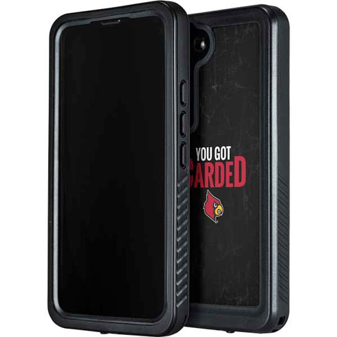University of Louisville You Got Carded Galaxy S24 Plus Waterproof Case