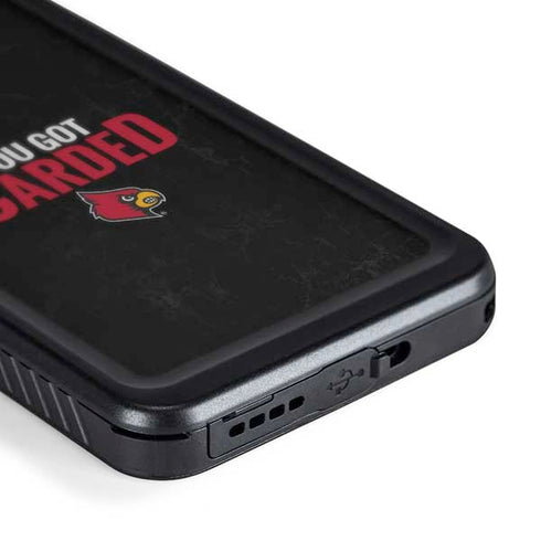 University of Louisville You Got Carded Galaxy S24 Plus Waterproof Case
