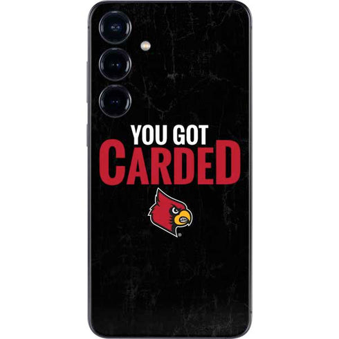 University of Louisville You Got Carded Galaxy S25 Skin
