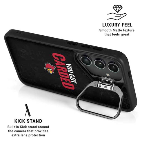 University of Louisville You Got Carded Galaxy S25 Ultra Kickstand Case