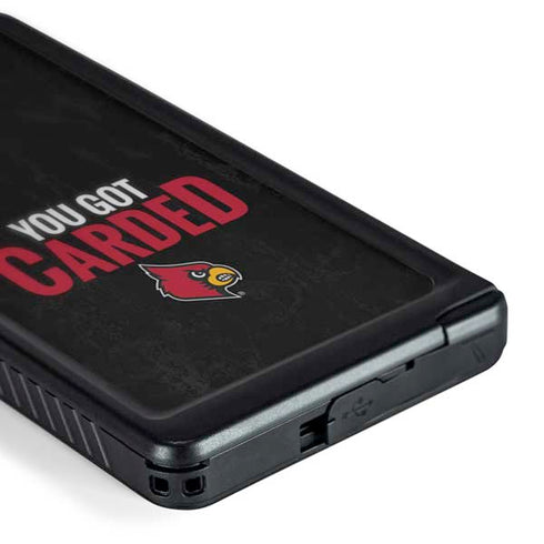 University of Louisville You Got Carded Galaxy S24 Ultra Waterproof Case