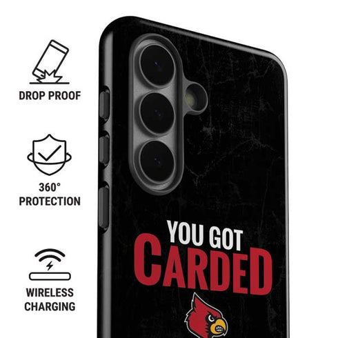 University of Louisville You Got Carded Galaxy S26 Impact Case