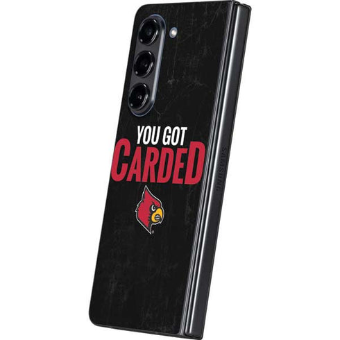 University of Louisville You Got Carded Galaxy Z Fold5 5G Skin